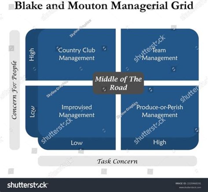 blake and mouton's leadership grid identifies the country club manager as someone who: