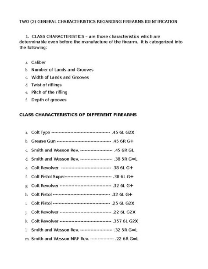 class characteristics are those associated with what?