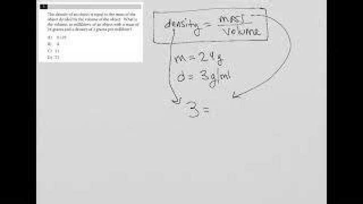 density describes the mass of an object divided by what