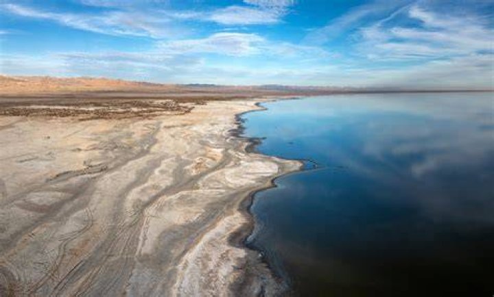 describe the location of the salton sea. what is the climate and geography of the area