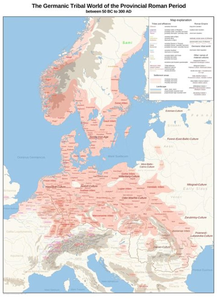 germanic people who held power in gaul
