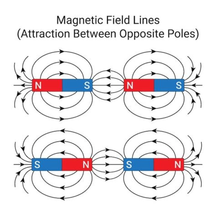 how are magnetic field lines arranged?