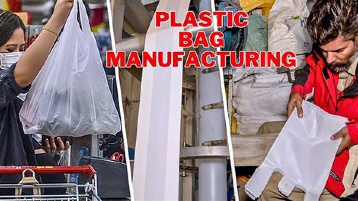 how are plastic grocery bags made