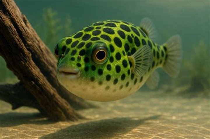 how big do green spotted puffers get