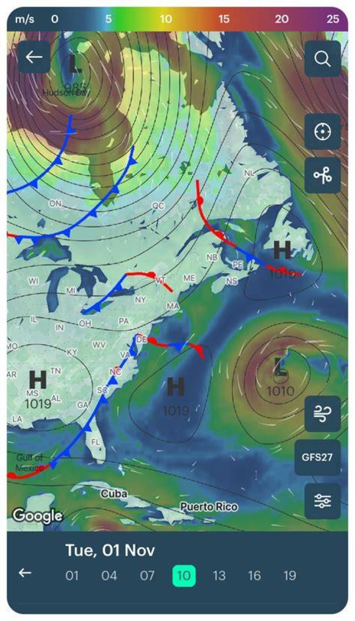 how can synoptic weather maps help us forecast weather patterns