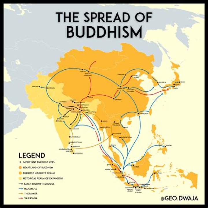 how did buddhism change as it spread along the silk roads