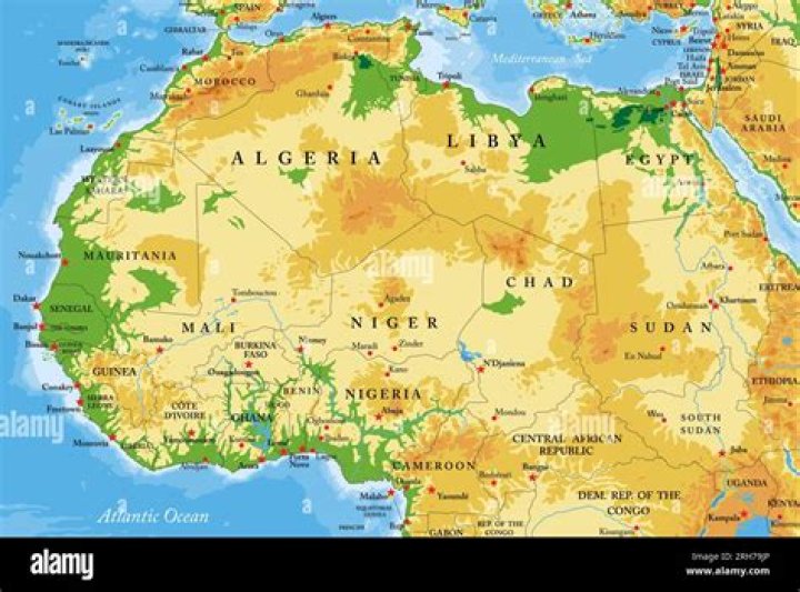 how did the climate or geography of north africa
