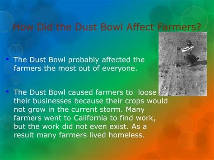 how did the dust bowl affect animals