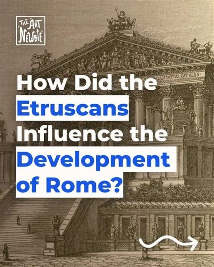 how did the etruscans influence the development of rome