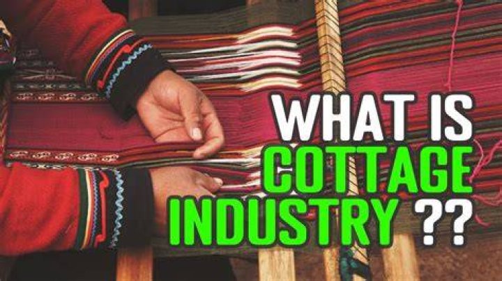 how did the textile business work when it was a cottage industry