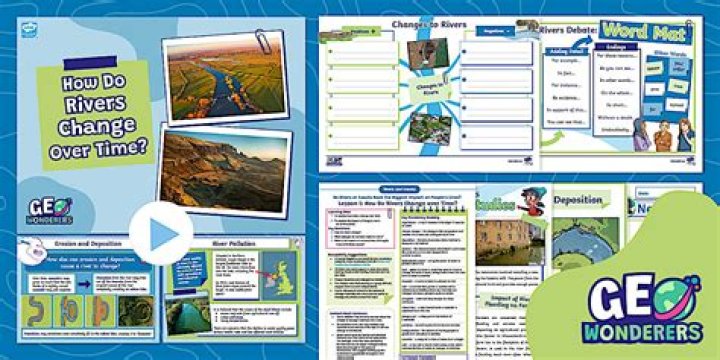how do rivers change over time
