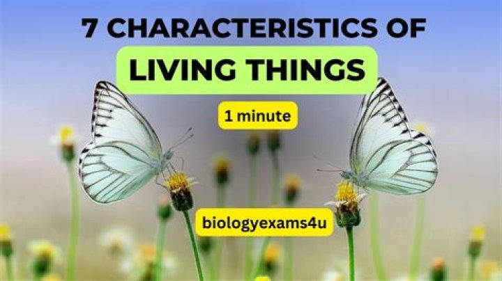 how do we know if something is living