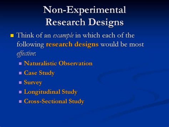 how does an experimental research design differ from a nonexperimental research design?