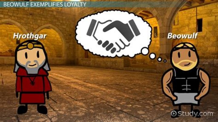 how does beowulf show loyalty