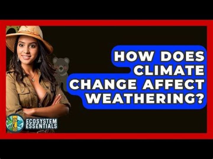 how does climate influence weathering