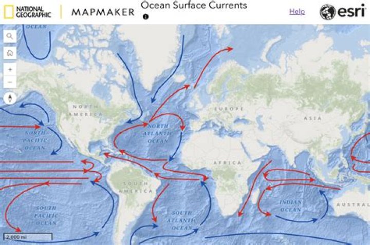 how does the sun affect ocean currents