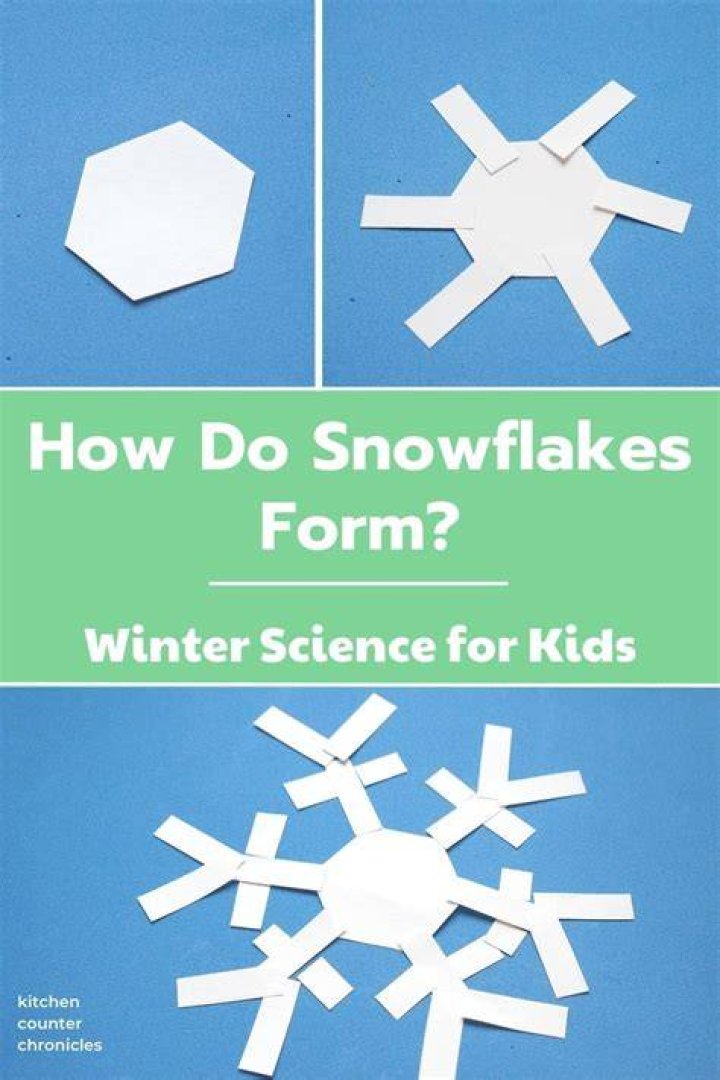 how is snow formed for kids
