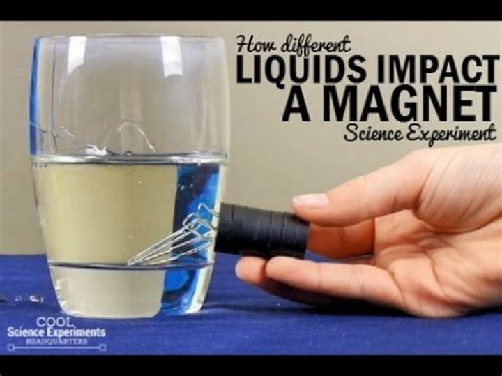 how liquids impact a magnet