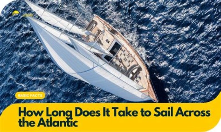 how long did it take to sail from europe to america