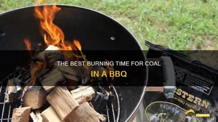 how long does coal burn for
