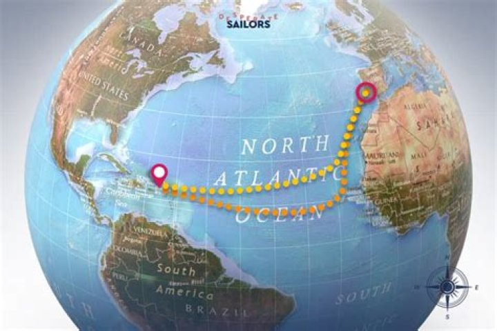 how long does it take to cross the atlantic ocean