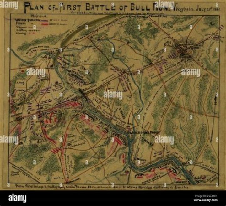 how many casualties in the first battle of bull run