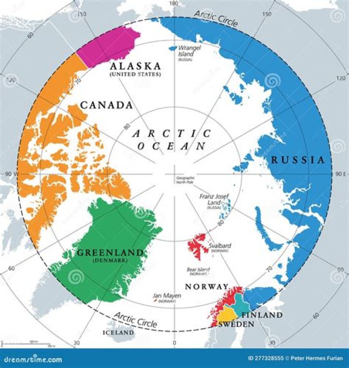 how many countries does the antarctic circle pass through