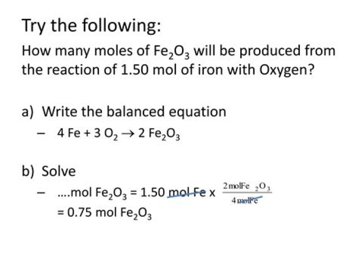 how many grams of fe2o3 are there in 0.500 mole of fe2o3?