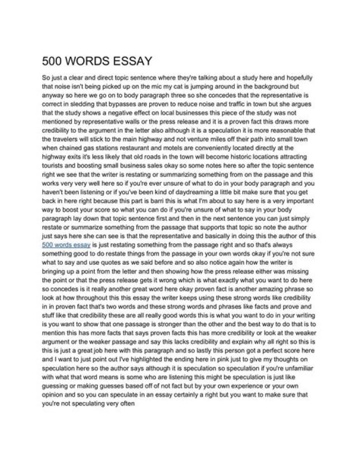 how many pages is an 800 word essay