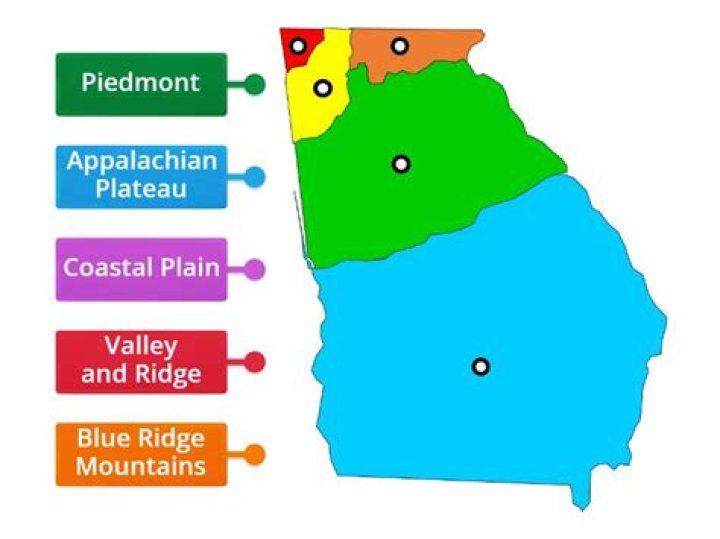 how many regions are in georgia