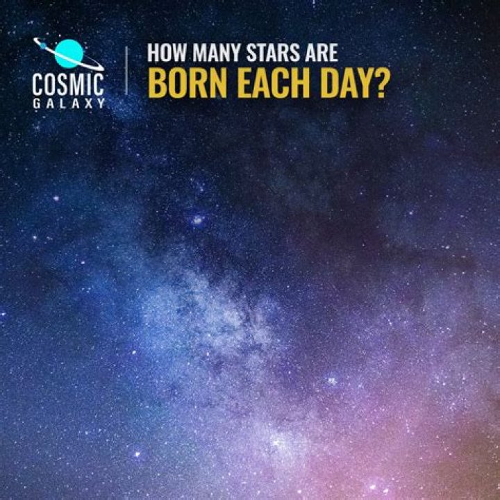 how many stars are born each day