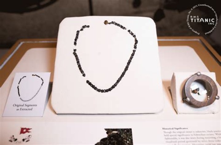 how much is the necklace from titanic worth