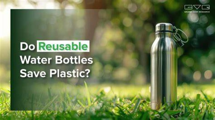 how much plastic is saved by using reusable water bottles