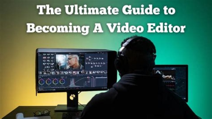 how to be a video editor