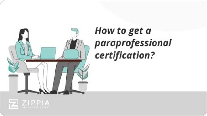 how to become a paraprofessional in ga