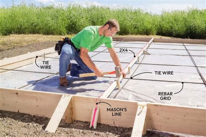 how to build a concrete dam in a creek
