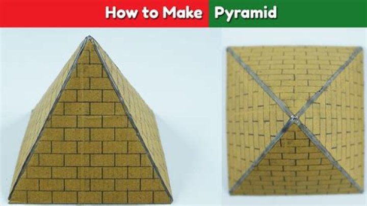 how to build a small pyramid