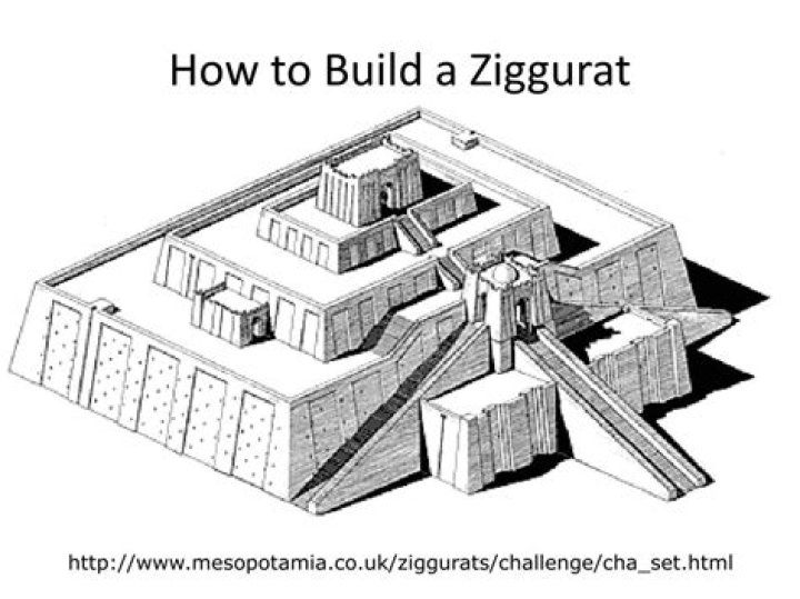 how to build a ziggurat