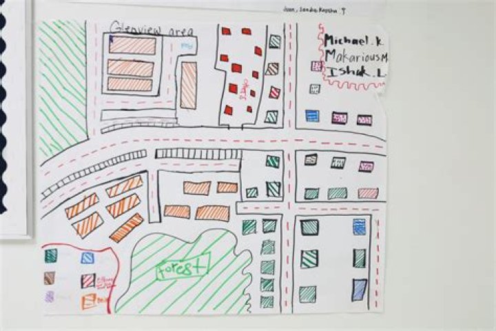 how to draw a map of your neighborhood