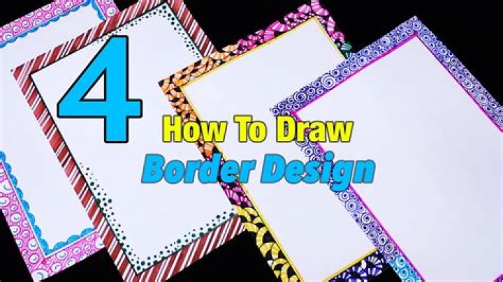 how to draw borders - Lisbd-net.com