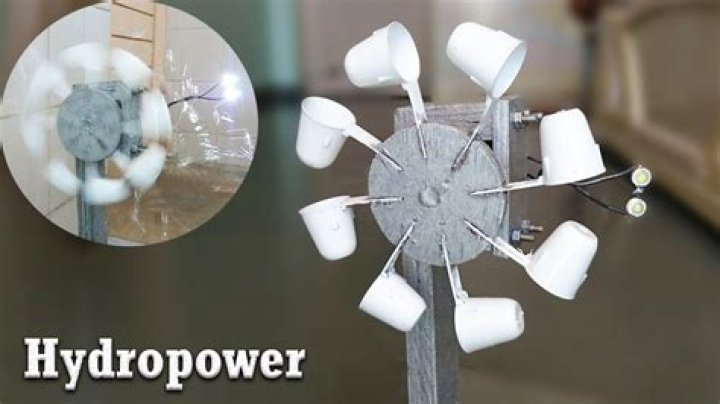 how to generate electricity from water at home