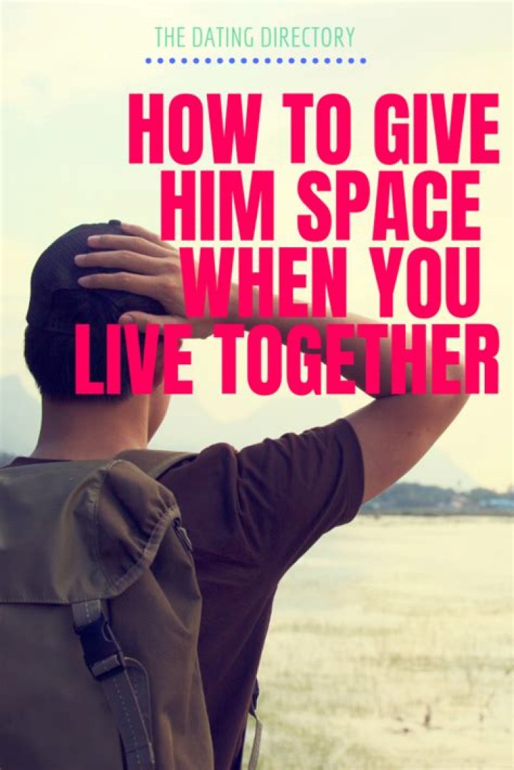 how to give space when you live together