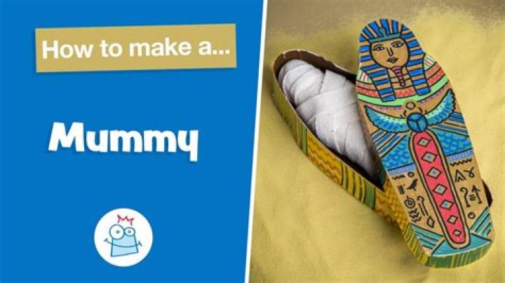 how to make a mummy coffin