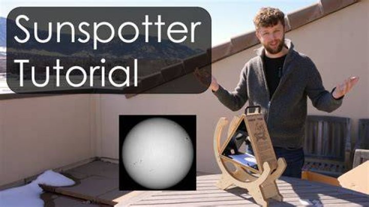 how to make a simple sunspotter
