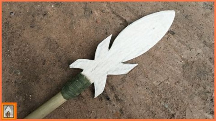 how to make a stone spear head