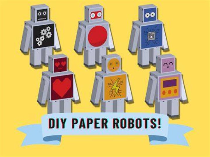 how to make a working robot out of household items