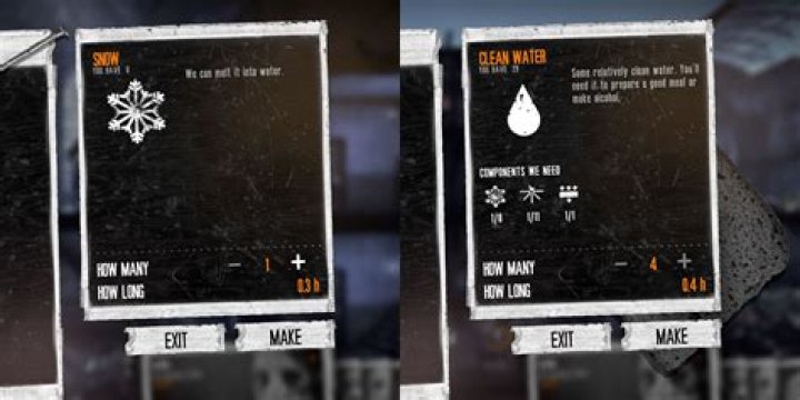 how to melt snow this war of mine
