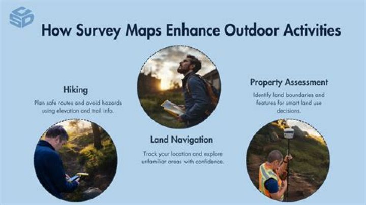 how to read a survey map with a compass