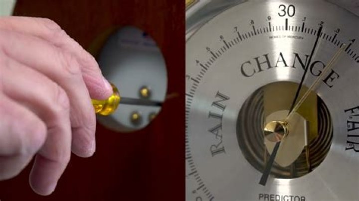 how to set a barometer