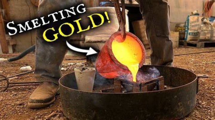 how to smelt gold ore
